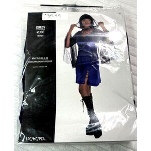 NIB Party City Dress Robe Halloween Costume Accessory Adult 2XL